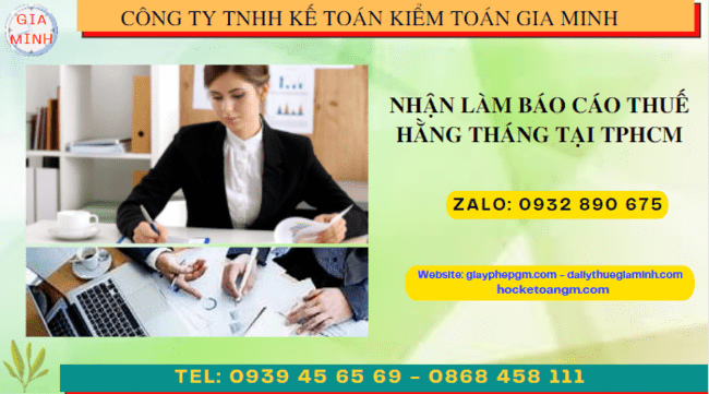 NHẬN LÀM BÁO CÁO THUẾ HÀNG THÁNG TẠI ĐỒNG NAI 5 Hướng dẫn chi tiết cách làm báo cáo thuế hàng tháng tại Đồng Nai