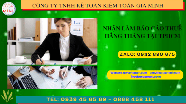 NHẬN LÀM BÁO CÁO THUẾ HÀNG THÁNG TẠI GIA LAI 5 Hướng dẫn chi tiết cách làm báo cáo thuế hàng tháng tại Gia Lai