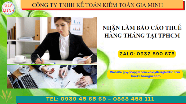 NHẬN LÀM BÁO CÁO THUẾ HÀNG THÁNG TẠI HÀ TĨNH 4 Hướng dẫn chi tiết cách làm báo cáo thuế hàng tháng tại Hà Tĩnh