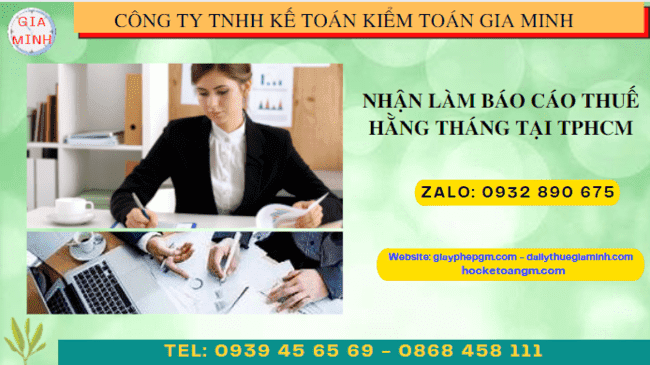 Hướng dẫn chi tiết cách làm báo cáo thuế hàng tháng tại Hòa Bình