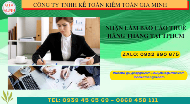 NHẬN LÀM BÁO CÁO THUẾ HÀNG THÁNG TẠI KON TUM 5 Hướng dẫn chi tiết cách làm báo cáo thuế hàng tháng tại Kon Tum