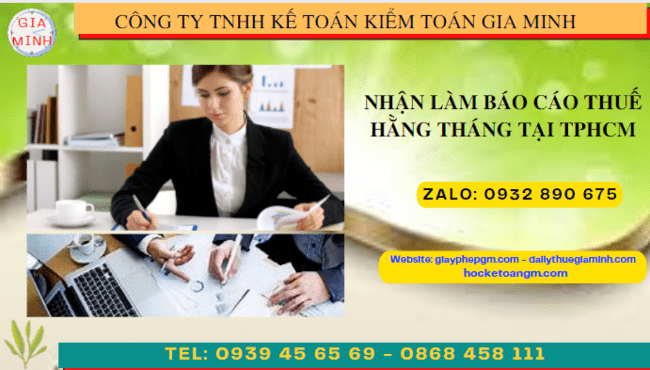 NHẬN LÀM BÁO CÁO THUẾ HÀNG THÁNG TẠI LẠNG SƠN 8 Hướng dẫn chi tiết cách làm báo cáo thuế hàng tháng tại Lạng Sơn