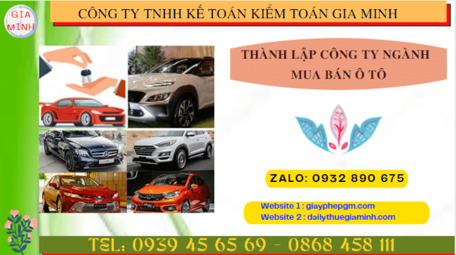 Hướng dẫn chi tiết cách thành lập công ty kinh doanh ô tô tại An Giang