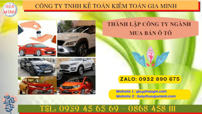 Hướng dẫn chi tiết cách thành lập công ty kinh doanh ô tô tại Bình Thuận