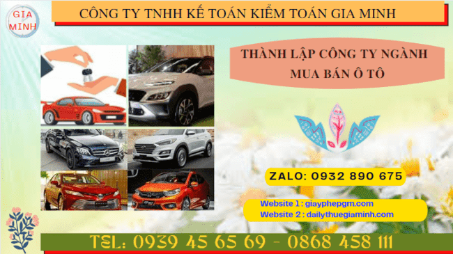 Hướng dẫn chi tiết cách thành lập công ty kinh doanh ô tô tại Đà Nẵng 