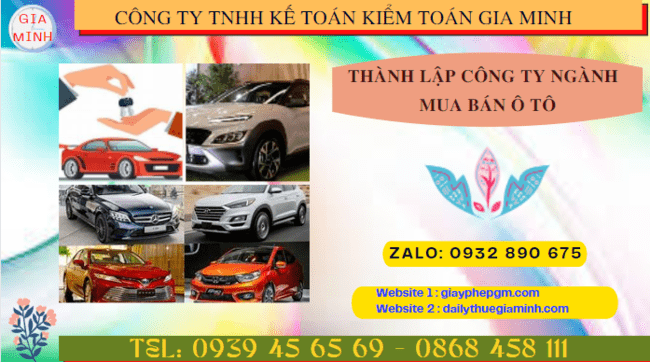 Hướng dẫn chi tiết cách thành lập công ty kinh doanh ô tô tại Hà Tĩnh