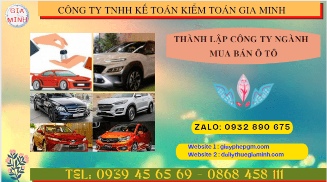 Hướng dẫn chi tiết cách thành lập công ty kinh doanh ô tô tại Hải Dương