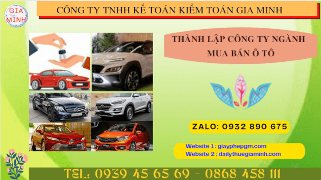 Hướng dẫn chi tiết cách thành lập công ty kinh doanh ô tô tại Lào Cai