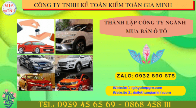 Hướng dẫn chi tiết cách thành lập công ty kinh doanh ô tô tại Nha Trang