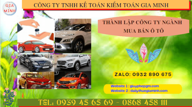 Hướng dẫn chi tiết cách thành lập công ty kinh doanh ô tô tại Thành Phố Đà Nẵng 