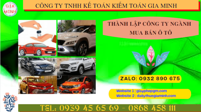 Hướng dẫn chi tiết cách thành lập công ty kinh doanh ô tô tại Thành Phố Huế