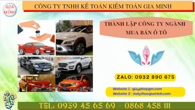 Hướng dẫn chi tiết cách thành lập công ty kinh doanh ô tô tại Thừa Thiên Huế