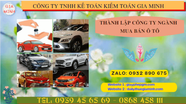 THÀNH LẬP CÔNG TY NGÀNH MUA BÁN Ô TÔ TẠI TP ĐÀ NẴNG 4 Hướng dẫn chi tiết cách thành lập công ty kinh doanh ô tô tại TP Đà Nẵng