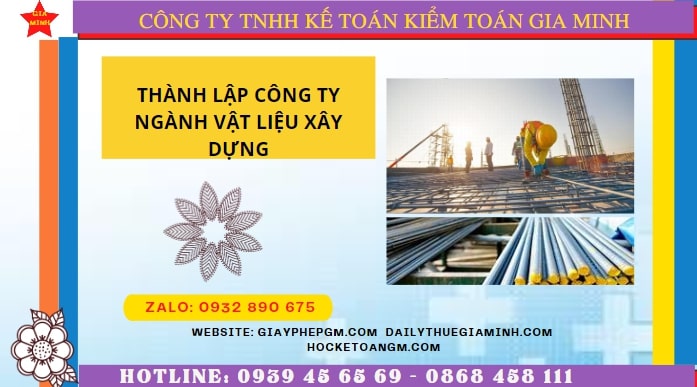 Thành lập công ty ngành vật liệu xây dựng tại Đồng Tháp – Hỗ trợ trọn gói, nhanh chóng 4 Hướng dẫn chi tiết cách thành lập công ty ngành vật liệu xây dựng tại Đồng Tháp