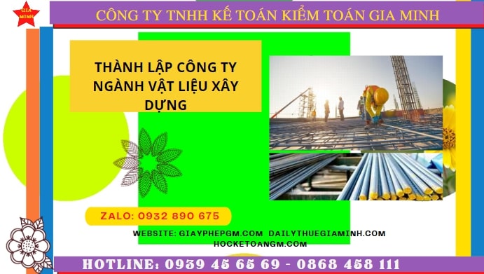 Hướng dẫn chi tiết cách thành lập công ty ngành vật liệu xây dựng tại Gia Lai