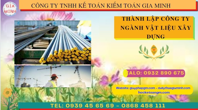 THÀNH LẬP CÔNG TY NGÀNH VẬT LIỆU XÂY DỰNG TẠI HÒA BÌNH TRỌN GÓI, NHANH GỌN 4 Hướng dẫn chi tiết cách thành lập công ty ngành vật liệu xây dựng tại Hòa Bình