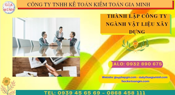 Hướng dẫn chi tiết cách thành lập công ty ngành vật liệu xây dựng tại Hưng Yên