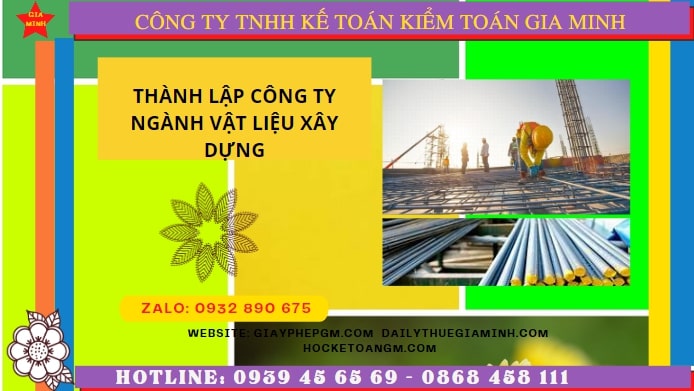 Hướng dẫn chi tiết cách thành lập công ty ngành vật liệu xây dựng tại Lâm Đồng