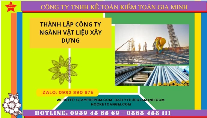 Hướng dẫn chi tiết cách thành lập công ty ngành vật liệu xây dựng tại Nha Trang