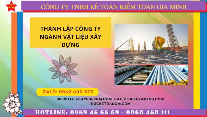 Hướng dẫn chi tiết cách thành lập công ty ngành vật liệu xây dựng tại Phú Quốc
