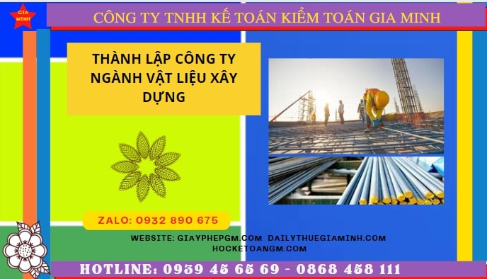 Hướng dẫn chi tiết cách thành lập công ty ngành vật liệu xây dựng tại Quảng Bình