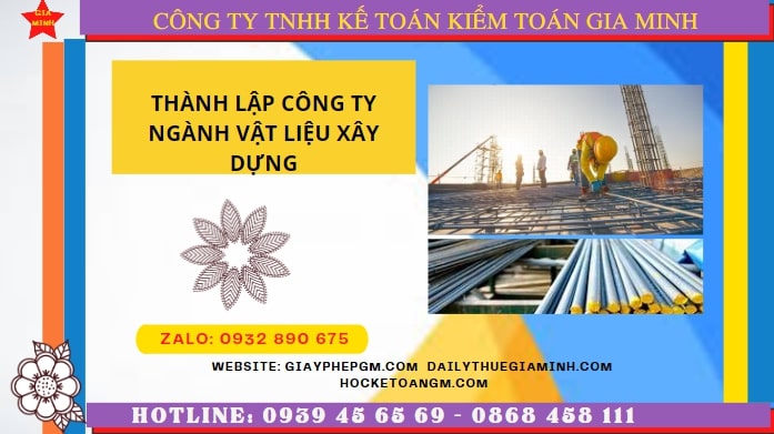 Hướng dẫn chi tiết cách thành lập công ty ngành vật liệu xây dựng tại Tây Ninh