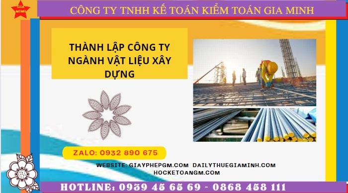 THÀNH LẬP CÔNG TY NGÀNH VẬT LIỆU XÂY DỰNG TẠI THÀNH PHỐ HẢI PHÒNG 4 Hướng dẫn chi tiết cách thành lập công ty ngành vật liệu xây dựng tại Thành Phố Hải Phòng