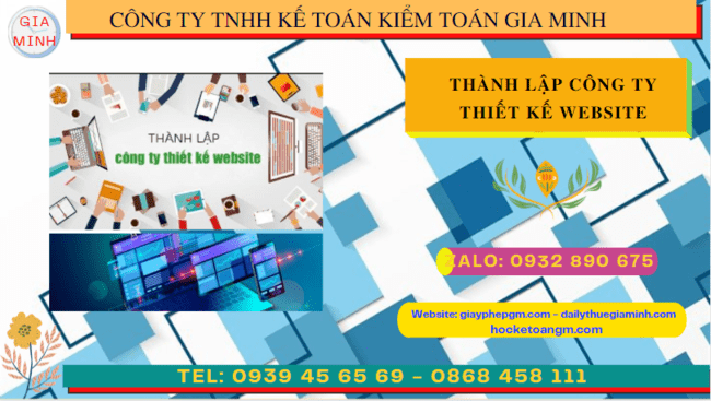 Thành lập công ty thiết kế website tại Bạc Liêu 8 Hướng dẫn chi tiết cách thành lập công ty thiết kế website tại Bạc Liêu
