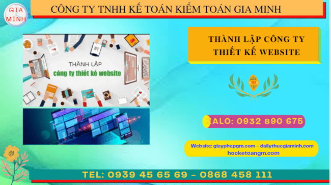 Hướng dẫn chi tiết cách thành lập công ty thiết kế website tại Bắc Ninh 