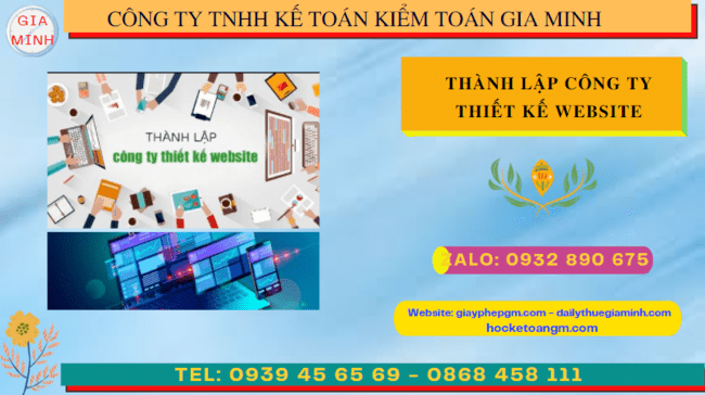 Hướng dẫn chi tiết cách thành lập công ty thiết kế website tại Bình Định