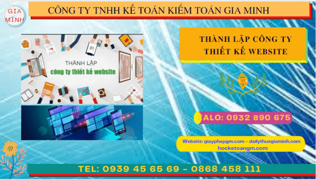 Hướng dẫn chi tiết cách thành lập công ty thiết kế website tại Cà Mau