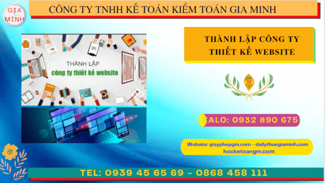 Thành lập công ty thiết kế website tại lào cai 6 Hướng dẫn chi tiết cách thành lập công ty thiết kế website tại Lào Cai