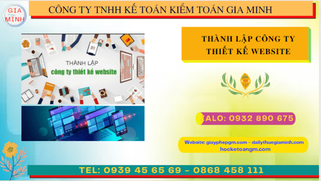 Hướng dẫn chi tiết cách thành lập công ty thiết kế website tại Thành Phố Hà Nội
