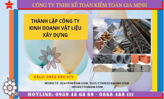Hướng dẫn chi tiết cách thành lập công ty vật liệu xây dựng tại Đắk Nông