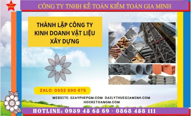 Hướng dẫn chi tiết cách thành lập công ty vật liệu xây dựng tại Đồng NaiHướng dẫn chi tiết cách thành lập công ty vật liệu xây dựng tại Đồng Nai