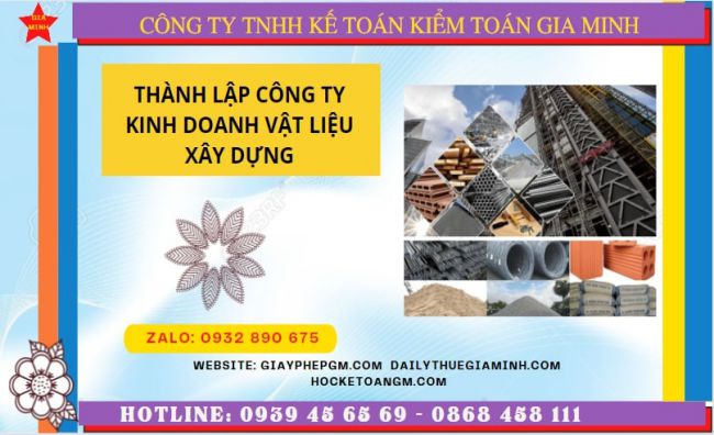 Hướng dẫn chi tiết cách thành lập công ty vật liệu xây dựng tại Hải Phòng