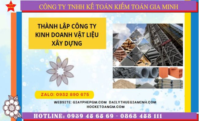 Hướng dẫn chi tiết cách thành lập công ty vật liệu xây dựng tại Lâm Đồng