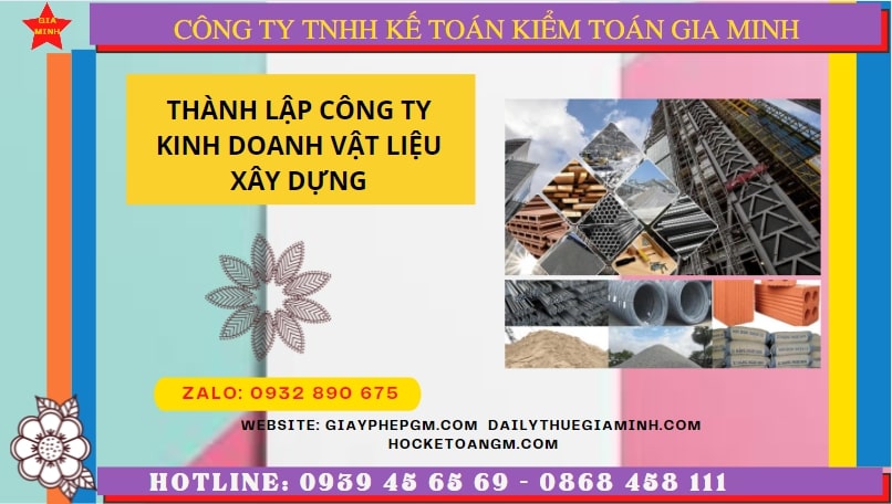 Hướng dẫn chi tiết cách thành lập công ty vật liệu xây dựng tại Lào Cai