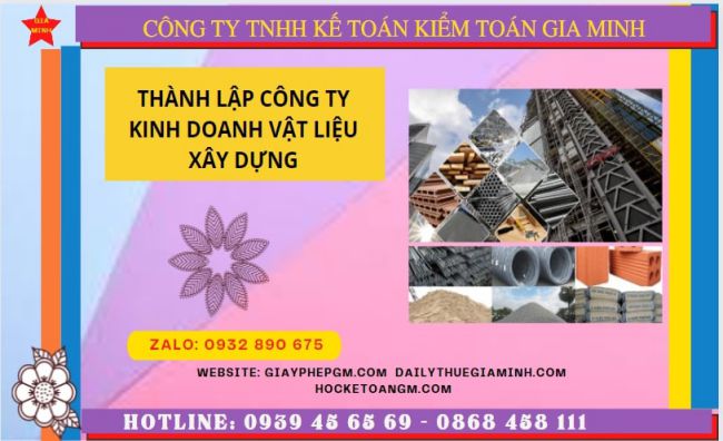 Hướng dẫn chi tiết cách thành lập công ty vật liệu xây dựng tại Nha Trang