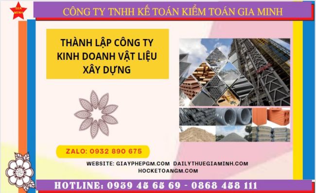 Hướng dẫn chi tiết cách thành lập công ty vật liệu xây dựng tại Phú Quốc