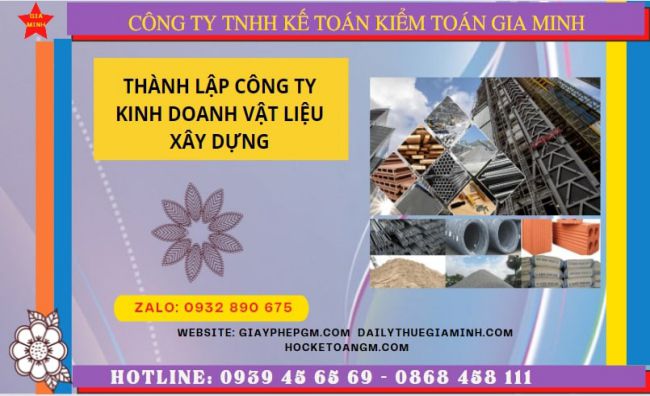 Hướng dẫn chi tiết cách thành lập công ty vật liệu xây dựng tại Thành Phố Hải Phòng