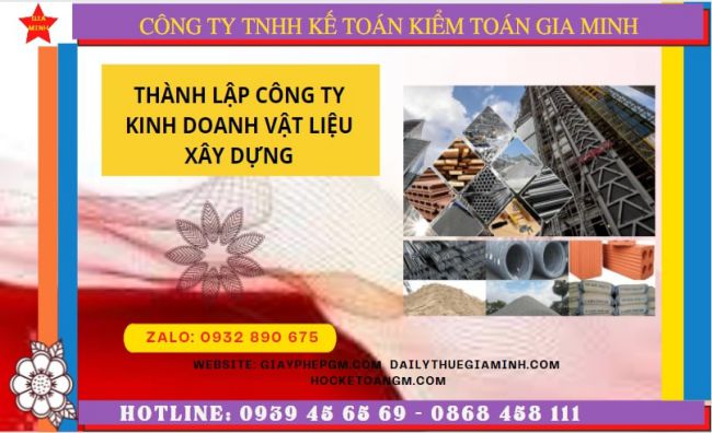 Hướng dẫn chi tiết cách thành lập công ty vật liệu xây dựng tại Vũng Tàu