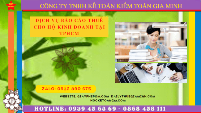 Dịch vụ báo cáo thuế cho hộ kinh doanh tại Thành Phố Hà Nội 4 Hướng dẫn khai nộp thuế hộ kinh doanh tại Thành Phố Hà Nội