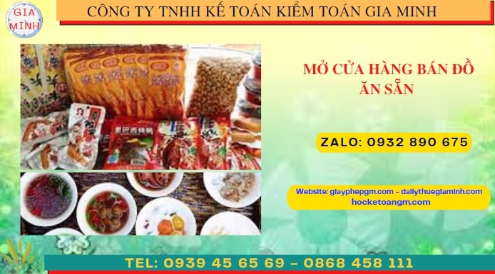 MỞ CỬA HÀNG BÁN ĐỒ ĂN SẴN TẠI QUẢNG TRỊ 6 Hướng dẫn mở cửa hàng bán đồ ăn sẵn tại Quảng Trị