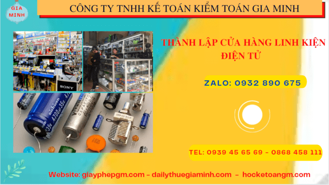 Thành lập cửa hàng linh kiện điện tử 8 giayphepgm.com huong dan thanh lap cua hang ban linh kien dien tu