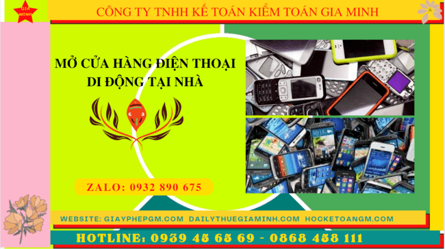 CÁCH ĐĂNG KÝ KINH DOANH CỬA HÀNG ĐIỆN THOẠI TẠI NHÀ 4 Cách đăng ký kinh doanh cửa hàng điện thoại tại nhà