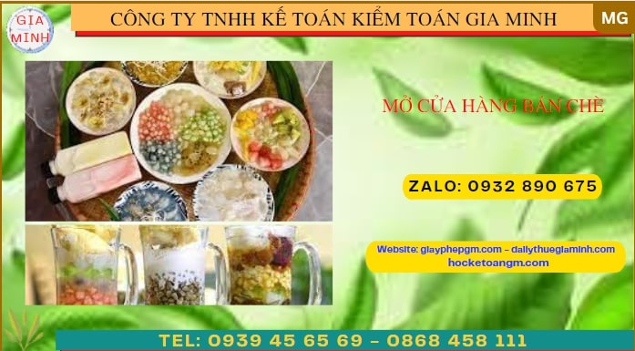 Kinh doanh quán chè tại Thái Bình cần thủ tục gì? 4 Kinh doanh quán chè, quán cafe tại Thái Bình cần thủ tục gì