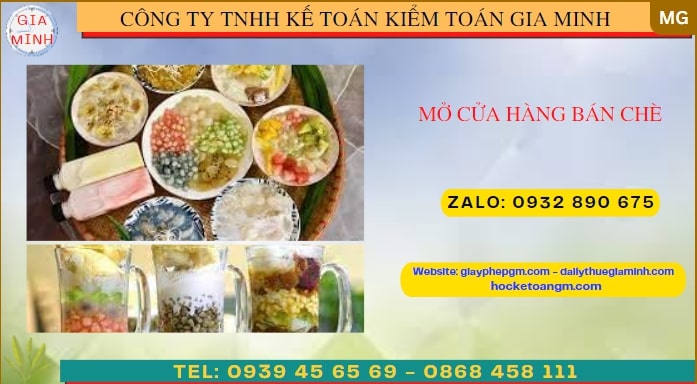 Kinh doanh quán chè, quán cafe tại tphcm cần thủ tục gì