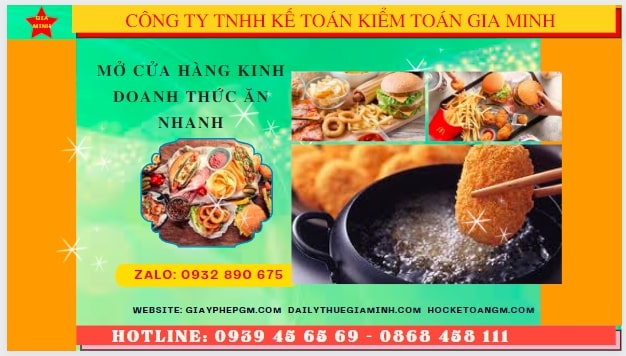 Mở cửa hàng kinh doanh thức ăn nhanh tại TPHCM 4 Kinh nghiệm mở cửa hàng kinh doanh thức ăn nhanh tại tphcm