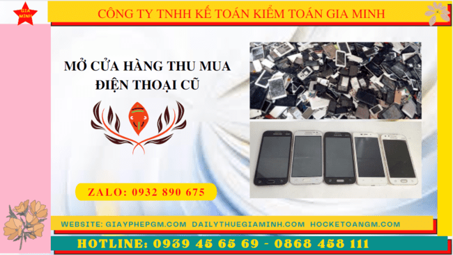 THỦ TỤC MỞ CỬA HÀNG THU MUA ĐIỆN THOẠI 4 Kinh nghiệm mở cửa hàng mua bán đồ cũ thành công